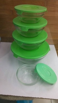 批發(fā)精品 沈陽心然日雜供應(yīng)精美套裝鋼化玻璃碗，品質(zhì)與禮品之選